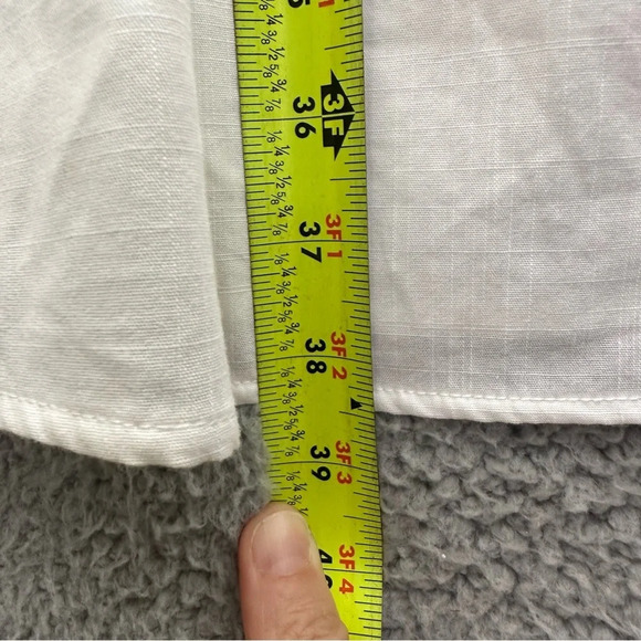 NWT Knox Rose Sleeveless Tank Dress White Crochet Cotton Blend Shift Women Small - Picture 10 of 10